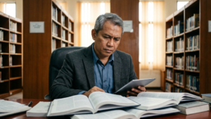 A professional workstation showing advanced book publishing software tools used for interior page layout and typography.