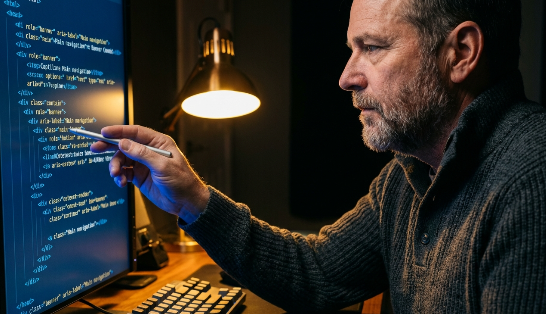 A digital tablet displaying an accessible EPUB file with high-contrast text and semantic navigation menus, reflecting modern Digital Publishing accessibility standards.