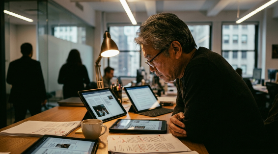 A scholarly researcher reviewing a manuscript to ensure it meets academic publishing ethical standards and CO-PE guidelines.