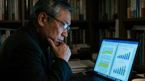 A scholarly researcher reviewing a manuscript to ensure it meets academic publishing ethical standards and CO-PE guidelines.