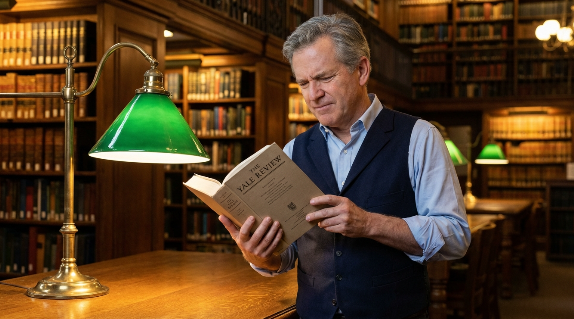 A professional researcher reviewing a successful application for academic publishing grant funding to cover Open Access article processing charges.