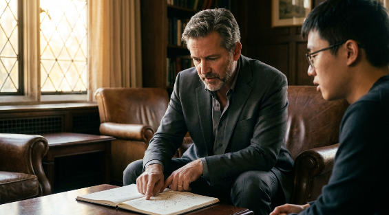 A professional researcher analyzing academic publishing impact factor metrics and journal rankings.