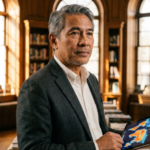 A high-level overview of global book publishing distribution channels connecting authors to international retailers.