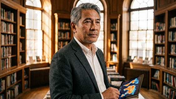 A high-level overview of global book publishing distribution channels connecting authors to international retailers.